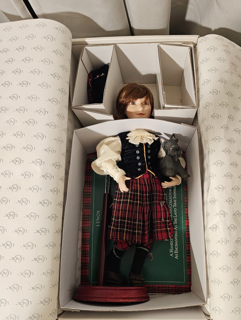 Lenox Heather The Little Highlander Children Of The World Porcelain Doll